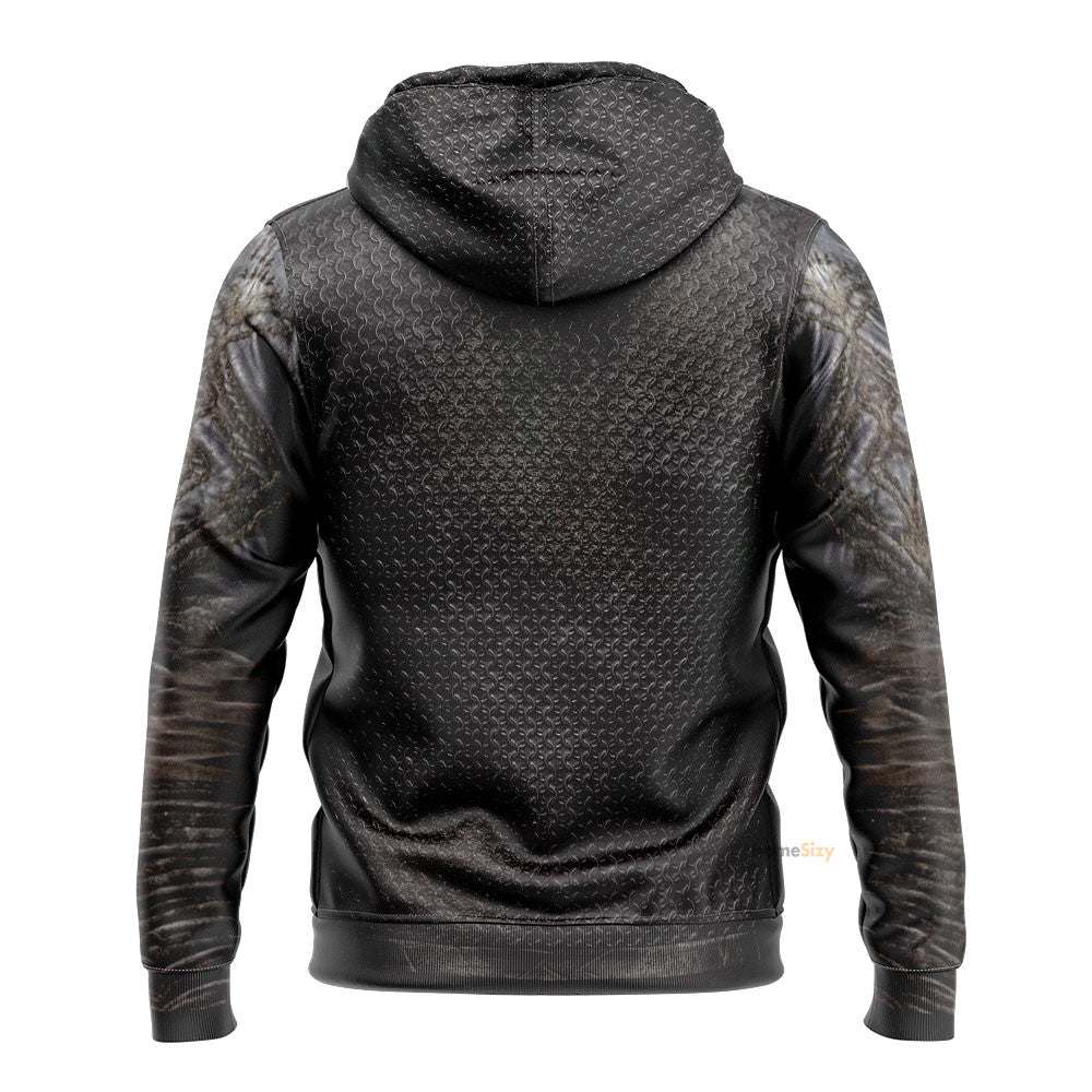 Qt208045Hf 3D Vikings Ragnar Lodbrok Custom Cosplay Costume Hoodie - Image 2