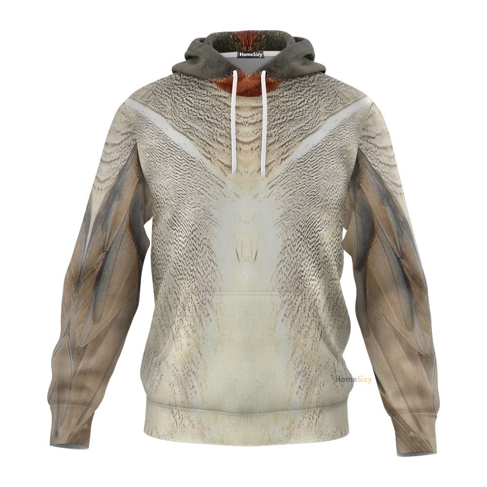 Green Winged Teal - 3D Zip Hoodies Tshirt Sweatshirt Qt308730