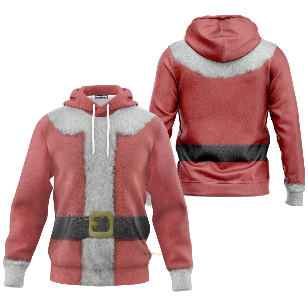 Santa Claus Custom Cosplay Costume Hoodie Qt308795 - Image 3