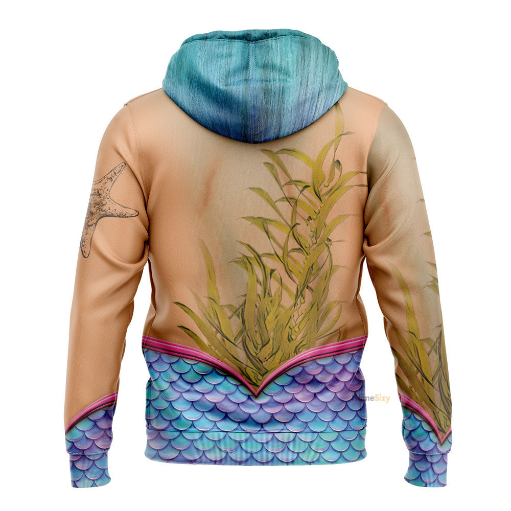 Mermaids - 3D Zip Hoodies Tshirt Sweatshirt Qt308894 - Image 2