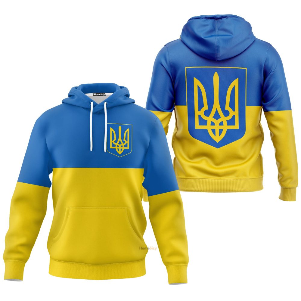 Ukraine Hoodie Stand With Ukraine Merchandise Gifts For Ukrainian Qt212267Hf - Image 3