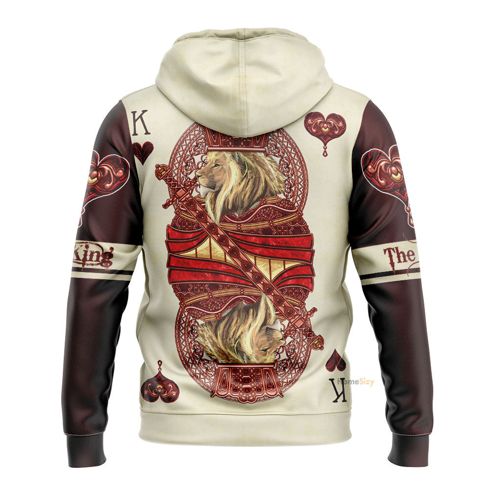 King Hearts Lion Poker - Cosplay Costume 3D Hoodie Qt209193 - Image 2