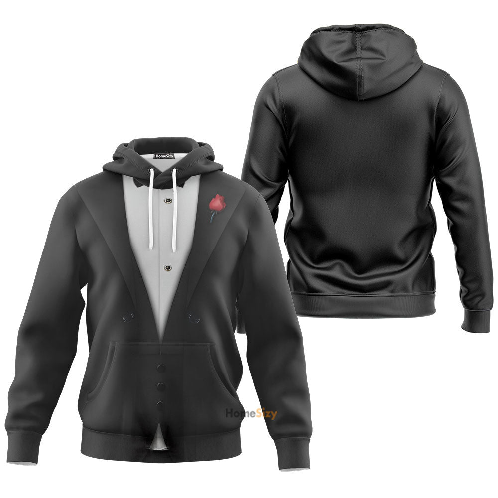 Qt209112Hf 3D Custom Cosplay Costume The God Jesusfather Zipped Hoodie Tshirt Sweatshirt - Image 3
