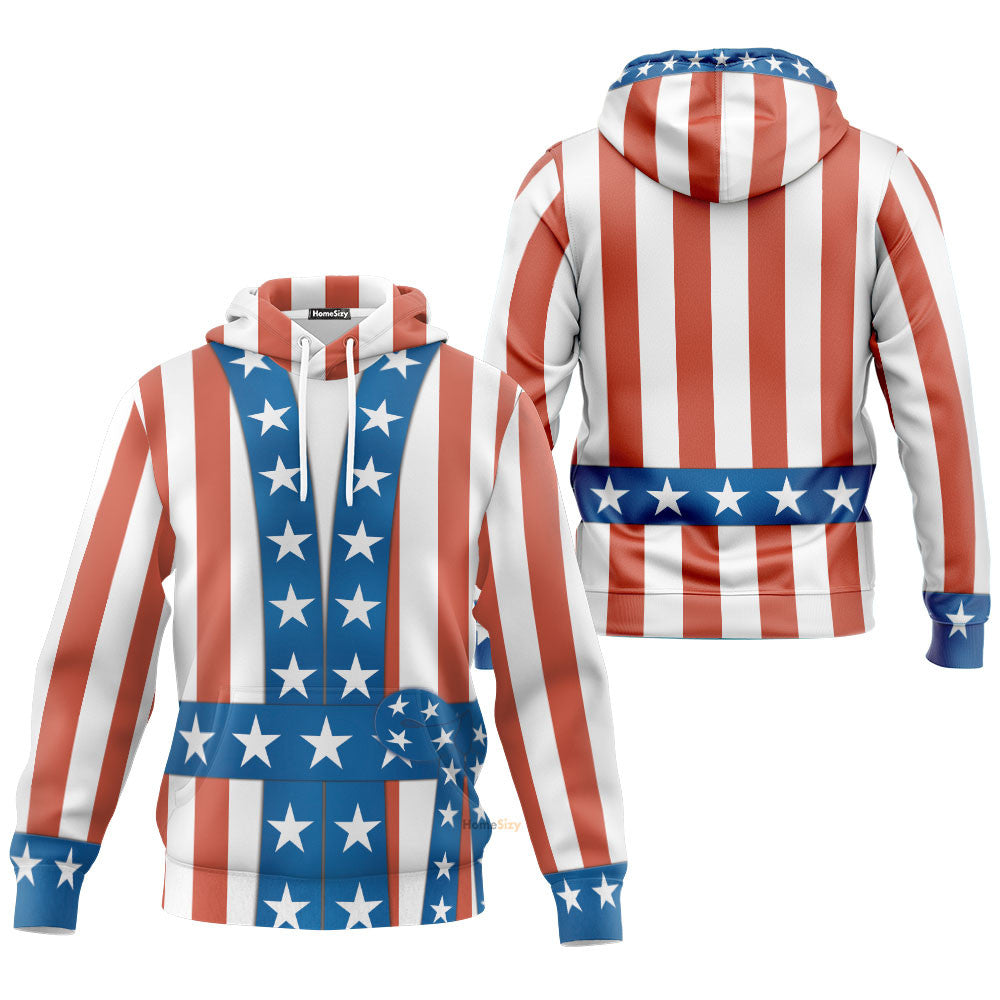 Rocky Boxing Custom Cosplay T-Shirts Hoodies Qt308802 - Image 3