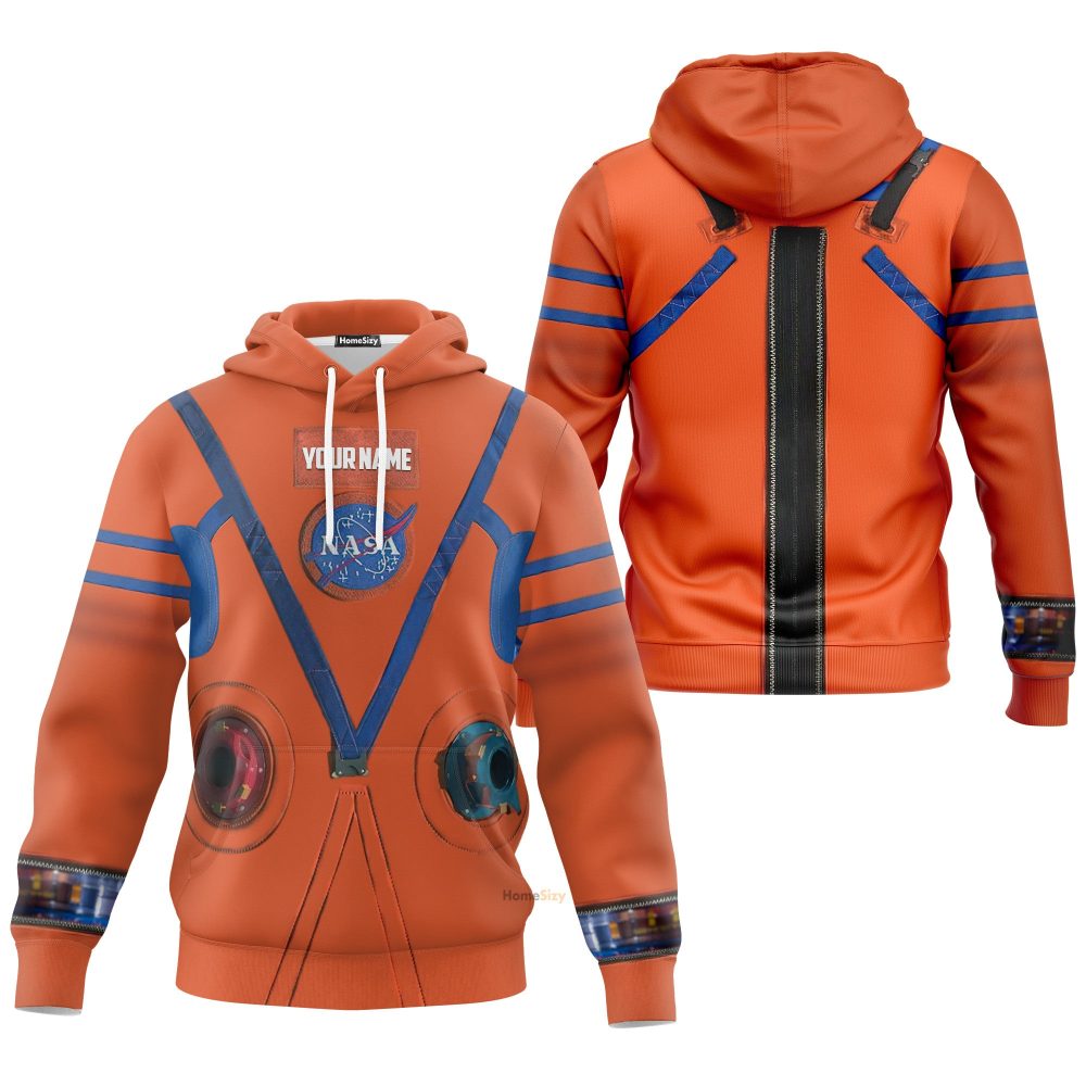 Personalized Custom Name 3D Nasa Orion Space Suit Hoodie Qt308655 - Image 3