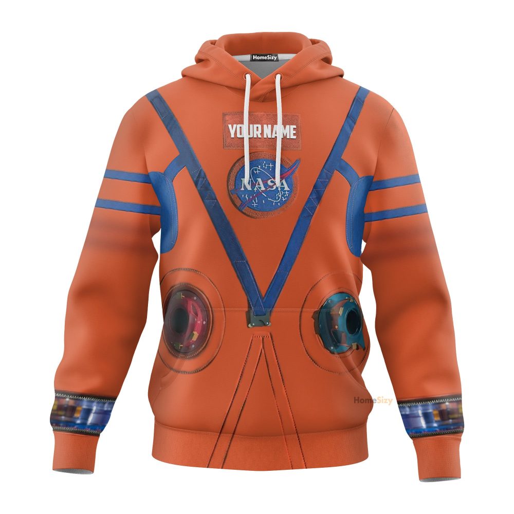 Personalized Custom Name 3D Nasa Orion Space Suit Hoodie Qt308655