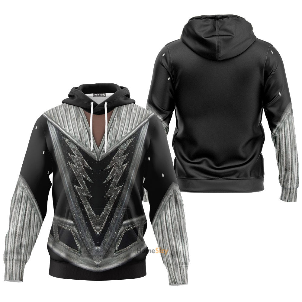 Tommy Thayer Custom Cosplay Costume Hoodie 3D Qt210302Hf - Image 3