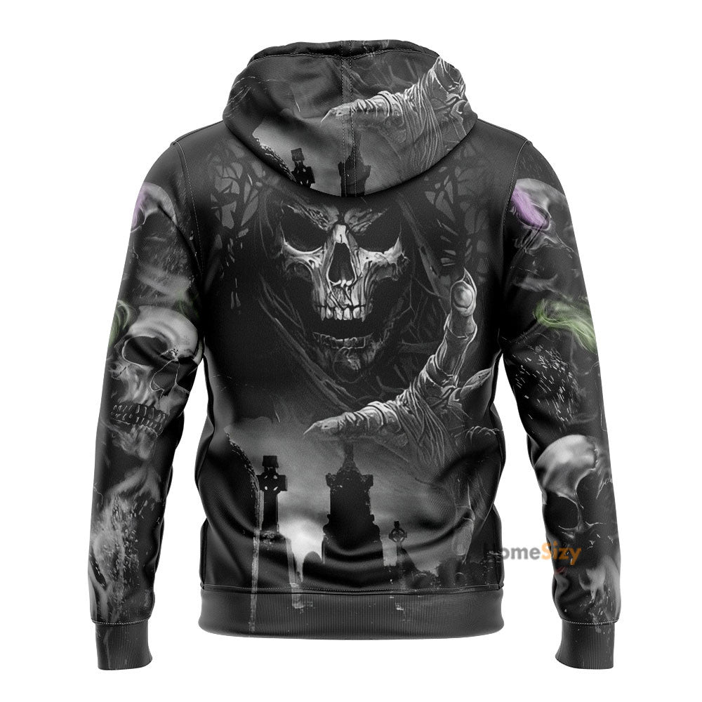 Soul Searcher Reaper Skull 3D Printed Hoodie Qt212425Hf - Image 2