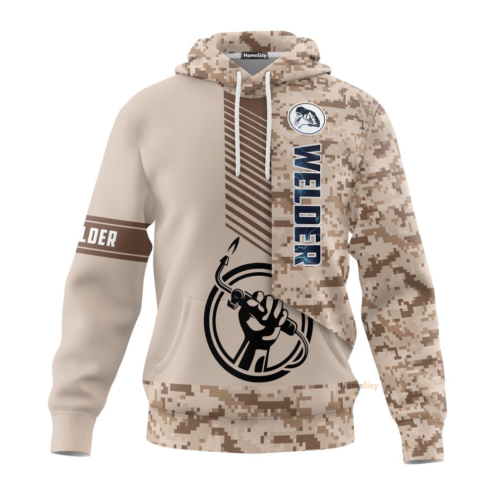 Welder Brown Camo Welding Qt308069
