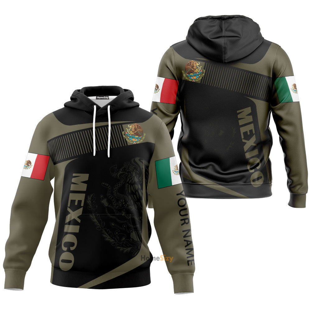 Personalized Custom Name Mexican 3D Hoodie Qt210788Hk - Image 3