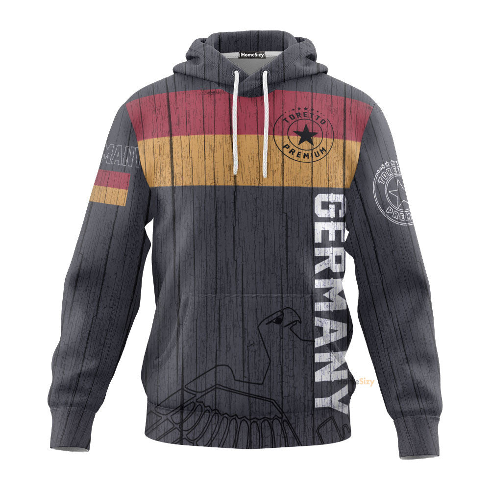 Germany Flag - Cosplay Costume 3D Hoodie Qt309194
