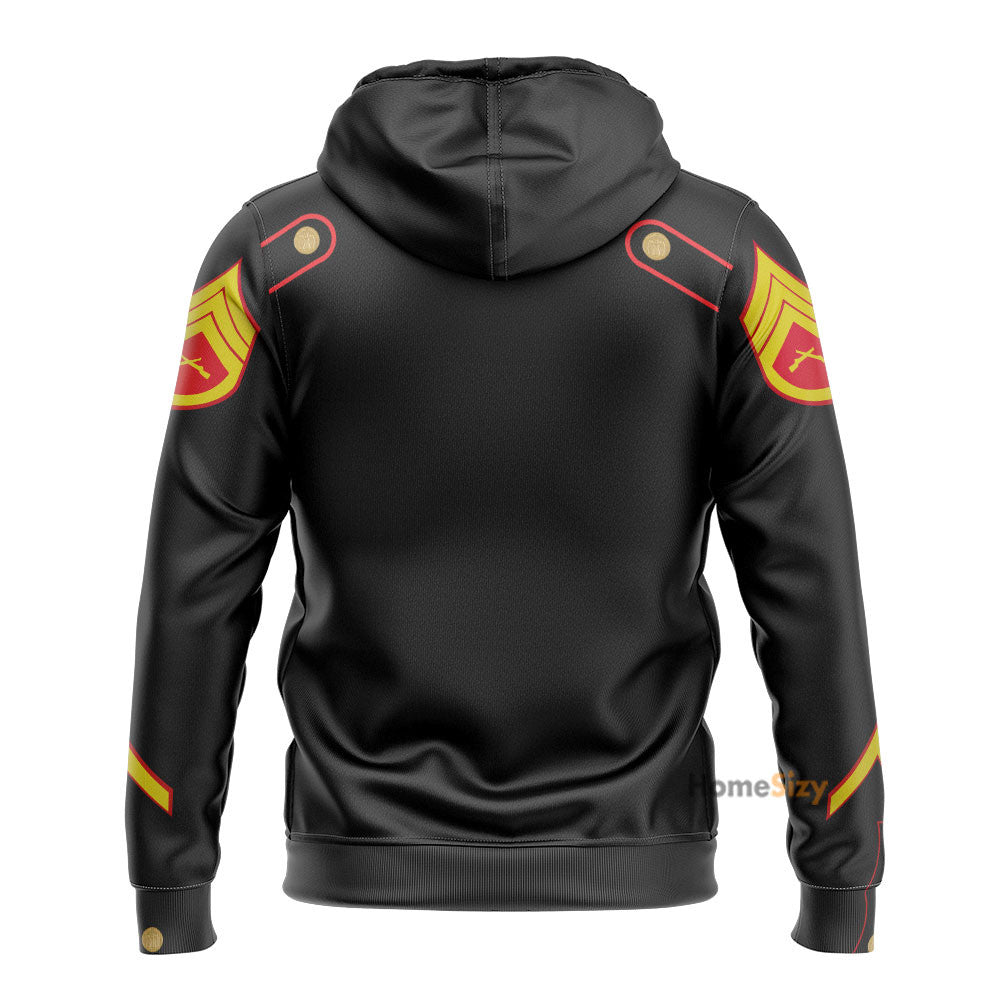 Marine Corps Uniform Custom Cosplay Costume Hoodie Qt210459Hg - Image 3