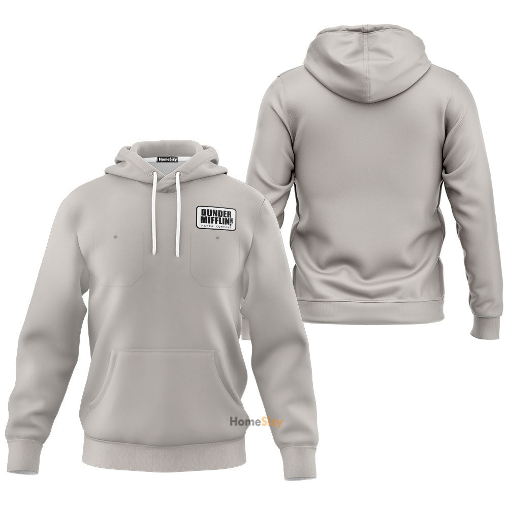 Personalized Custom Name The Office Warehouse Uniform Hoodie Qt305017Hf - Image 3
