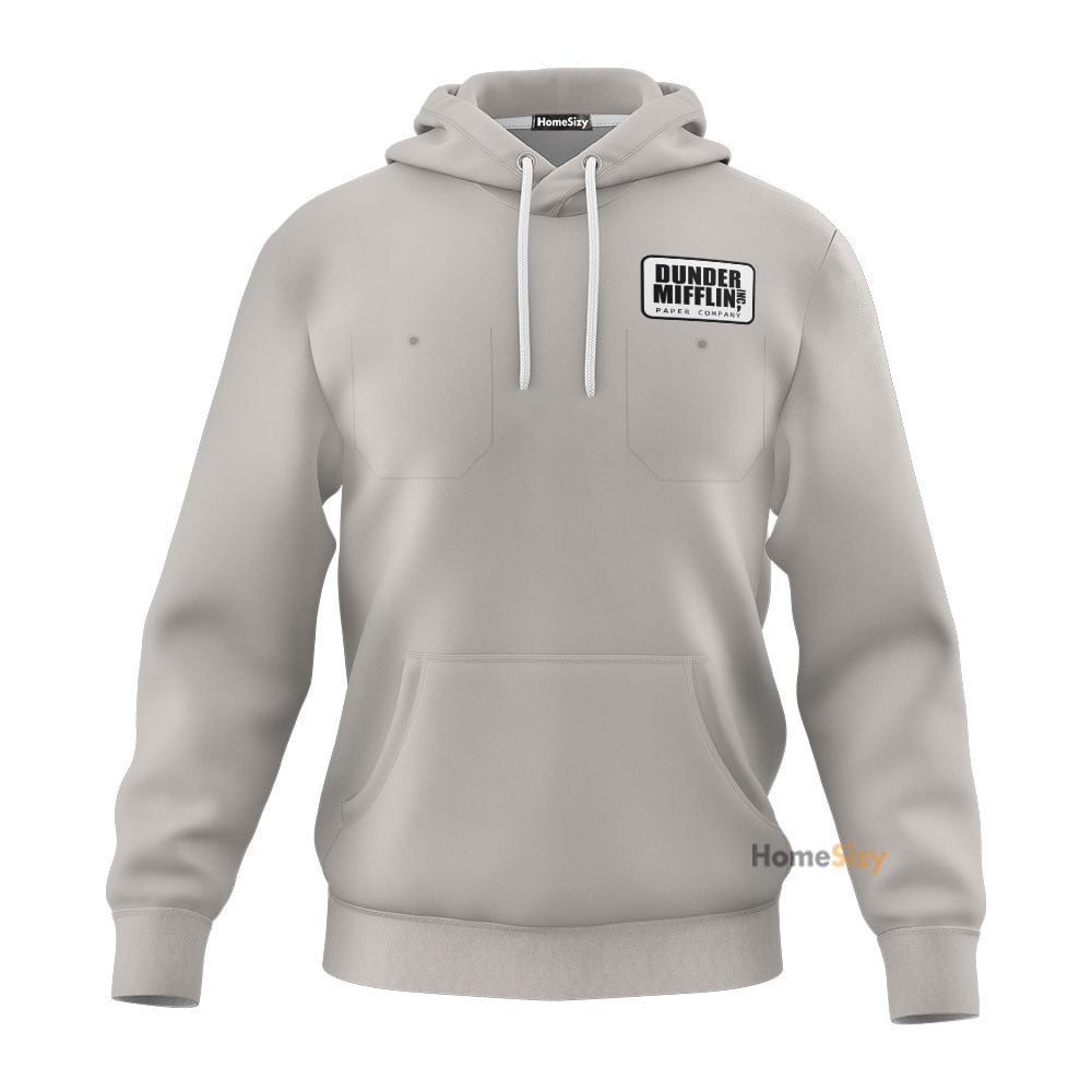 Personalized Custom Name The Office Warehouse Uniform Hoodie Qt305017Hf