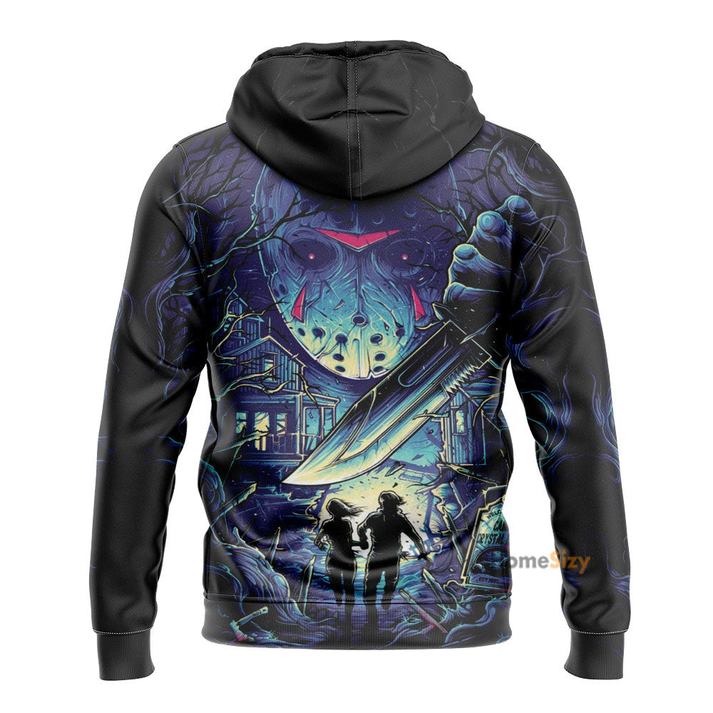 Jason Voorhees - Custom 3D Hoodie Qt212471 - Image 3