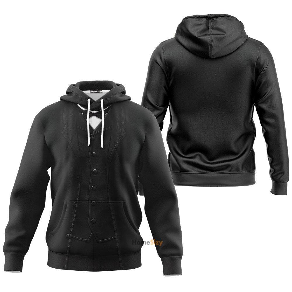 Thomas Edison Custom Cosplay Costumetshirt Zip Hoodie Long Sleeve Qt302181Hf - Image 3