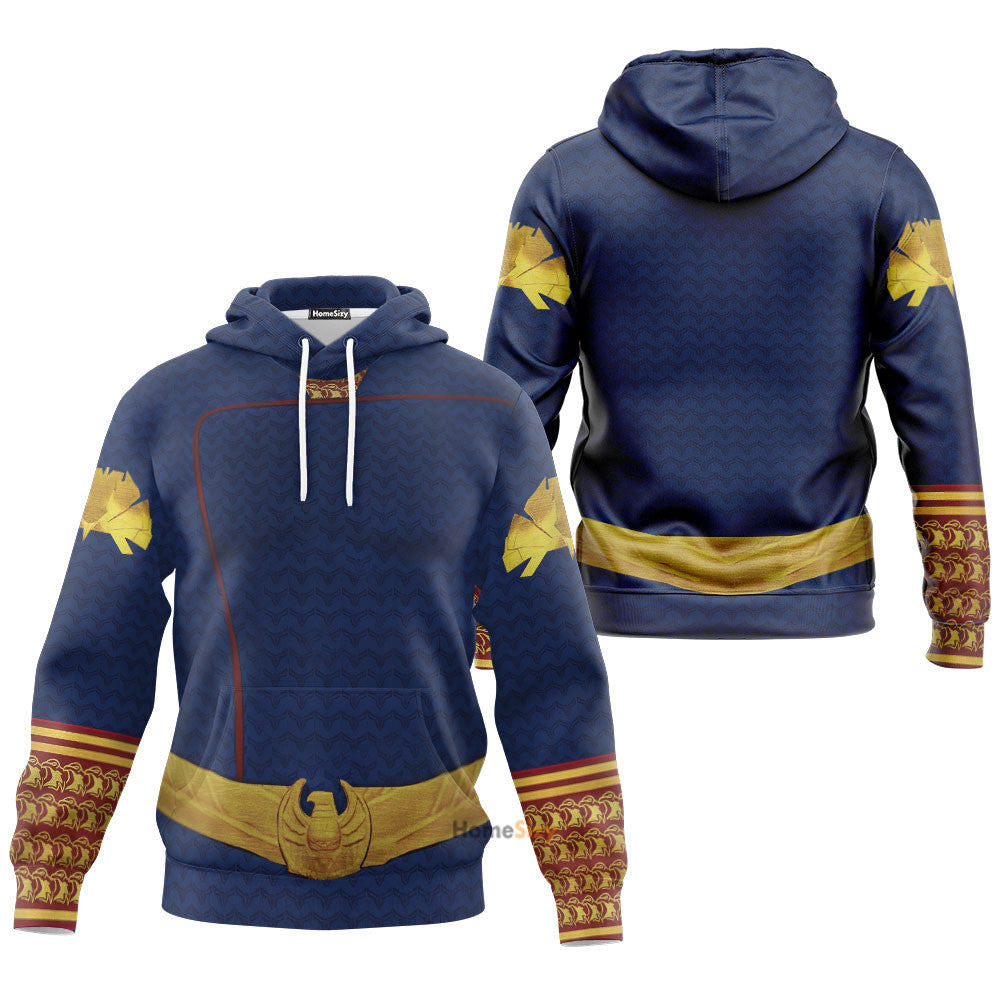 Homelander The Boys Custom Cosplay Costume Hoodie Qt210402Hg - Image 3