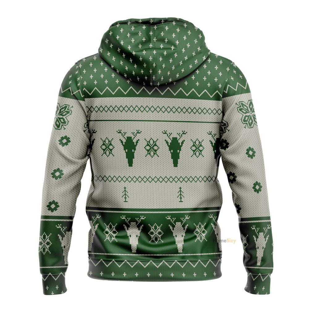 Shitters Full Ugly Sweater Best Gift For Christmas Xmas Green Hoodie Qt211329Hg - Image 2
