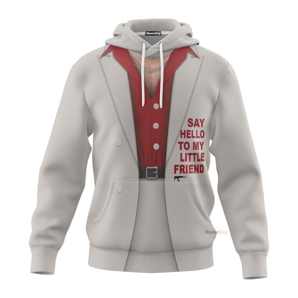 Tony Montana - Cosplay Costume 3D Tshirt Hoodie Qt309699