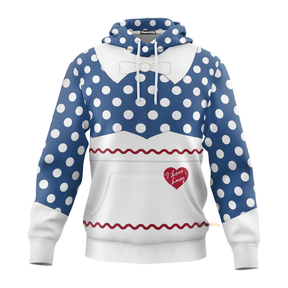 I Love Lucy Custom Cosplay Costume Tshirt Sweatshirt Hoodie