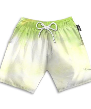 Green Apple Funny Cosplay Costume - Beach Shorts