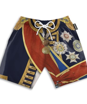 Horatio Nelson Funny Cosplay Costume - Beach Shorts