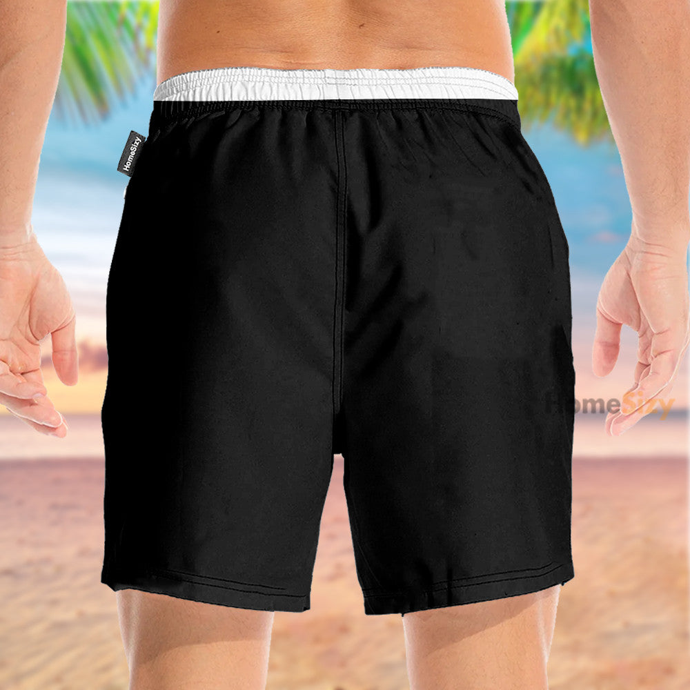 Tuxedo Funny Cosplay Costume - Beach Shorts - Image 3
