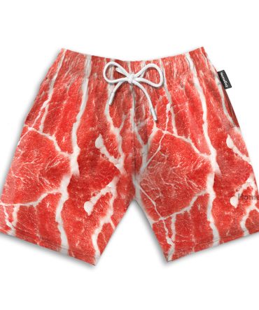 Funny Pork Meat Funny Cosplay Costume - Beach Shorts