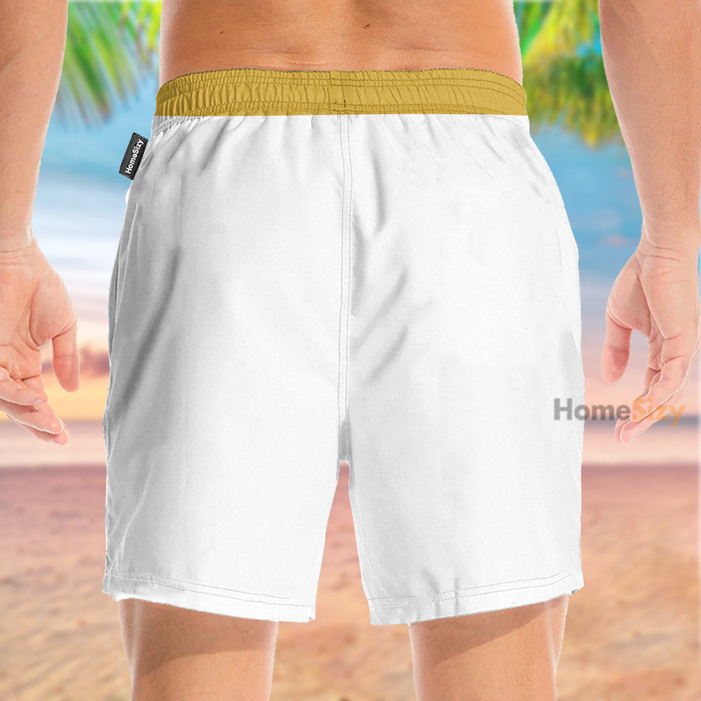 Pokemon Number 1 Cosplay Costume - Beach Shorts - Image 3