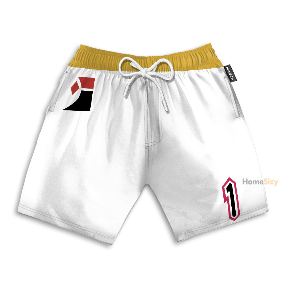 Pokemon Number 1 Cosplay Costume - Beach Shorts