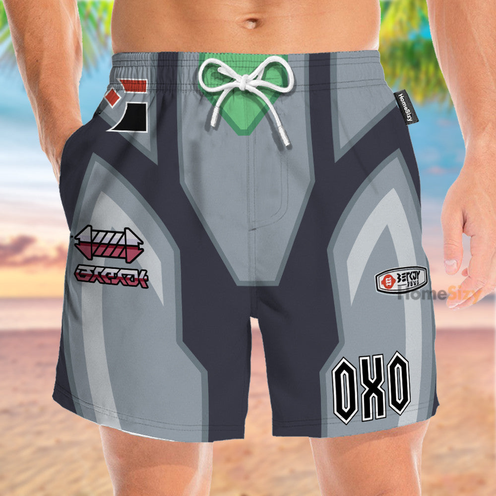 Pokemon Gym Cosplay Costume - Beach Shorts - Image 2