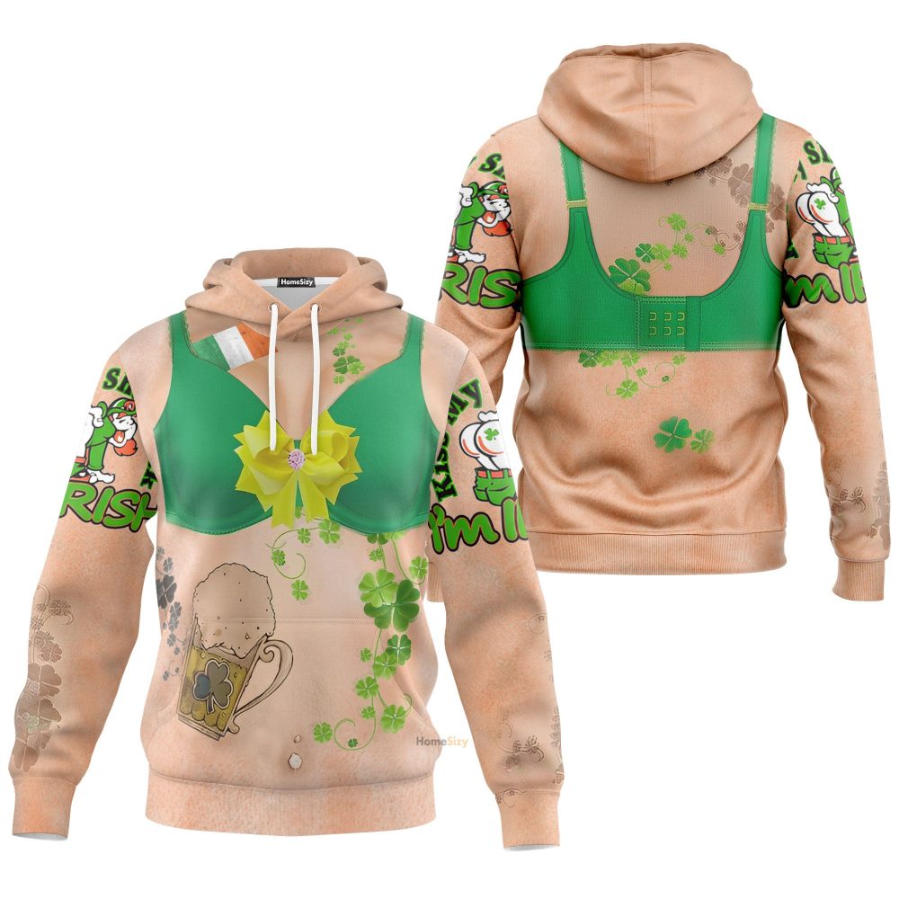 St. Patrick'S Day Women Funny Ugly Custom Cosplay Costume T-Shirts Hoodie - Image 3