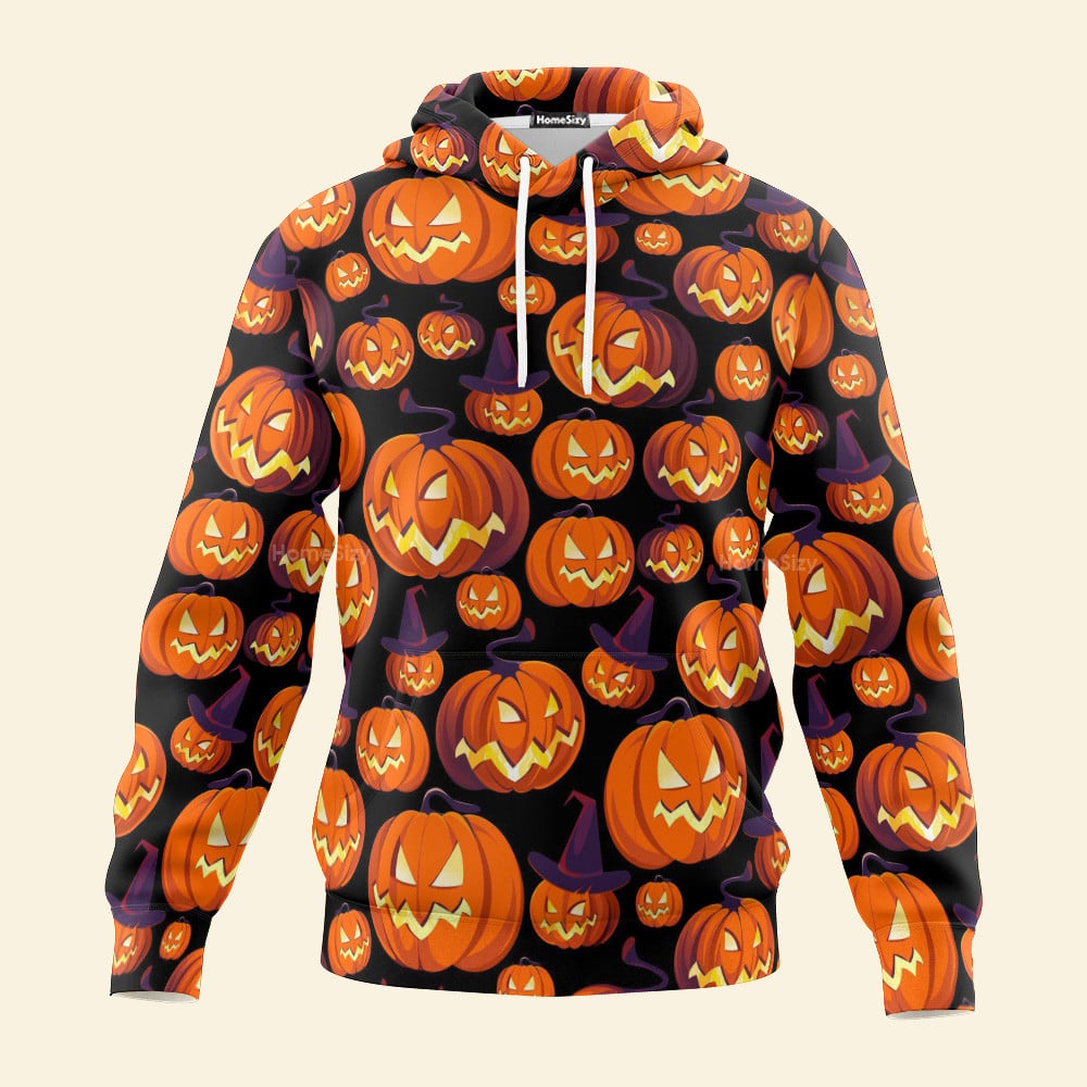 Pumpkin Halloween Cosplay Costume - Hoodie Qt208366