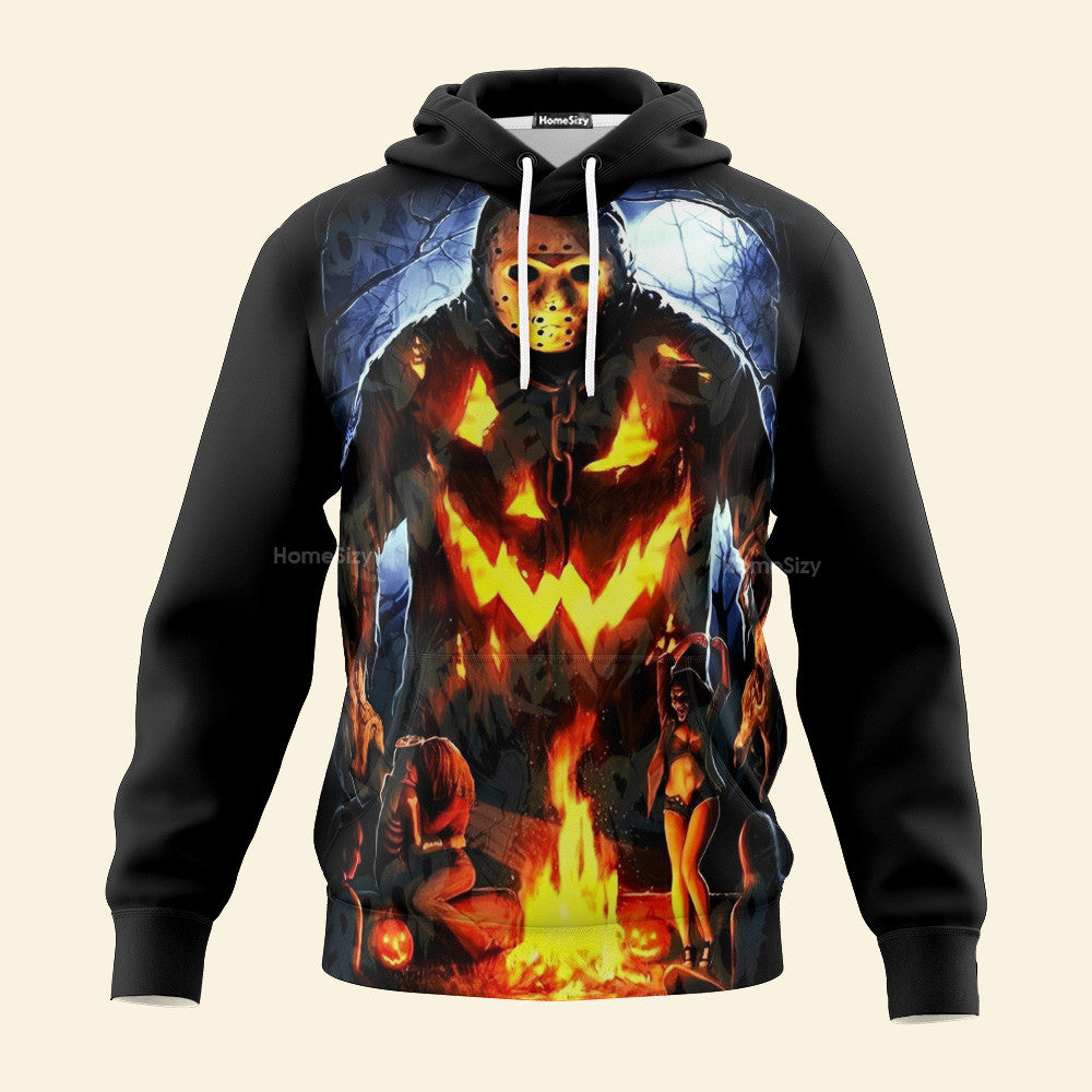 Jason Voorhees Friday The 13Th T-Shirts - Zip Hoodies Qt301191Hf