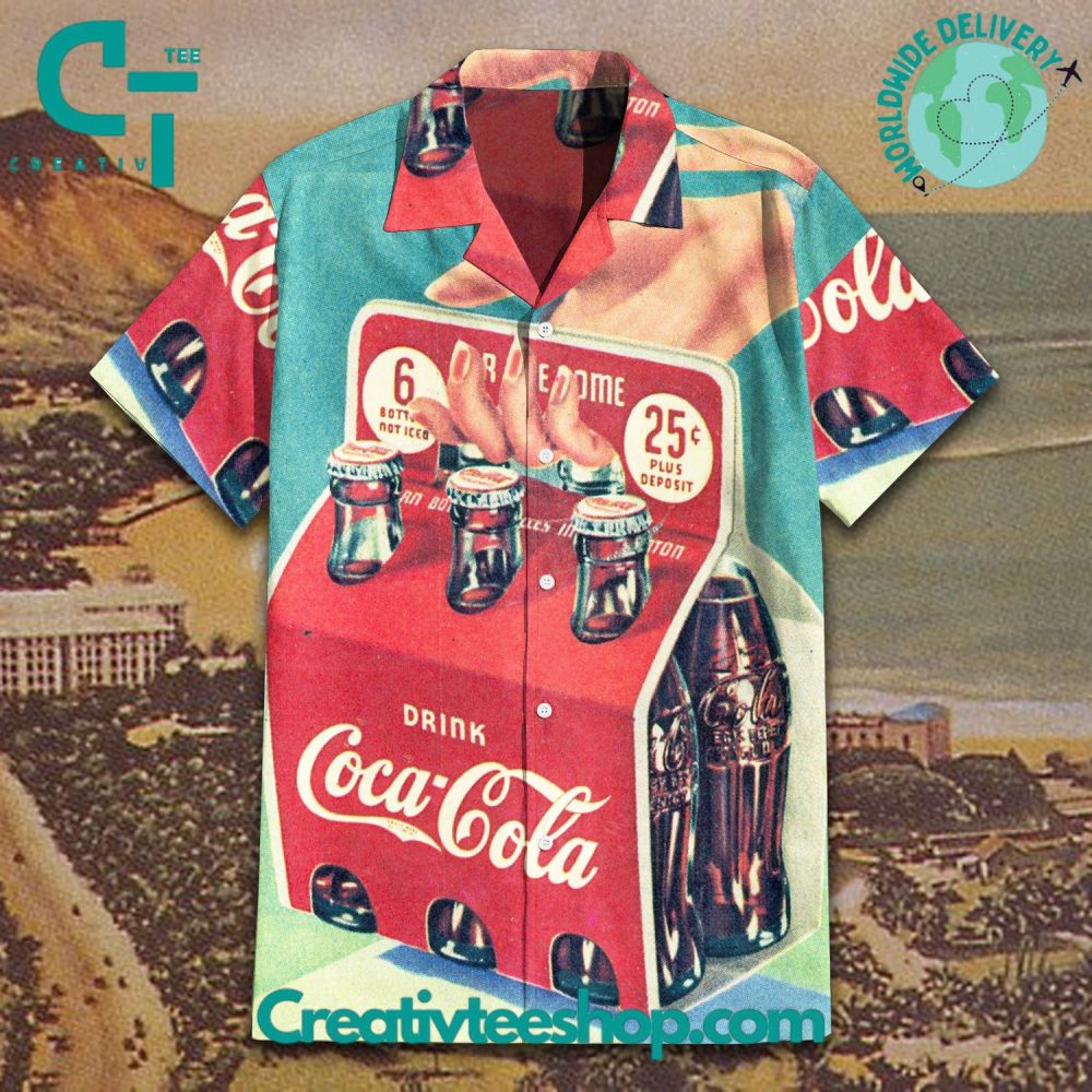 1939 Coca Cola Vintage Hawaiian Shirt