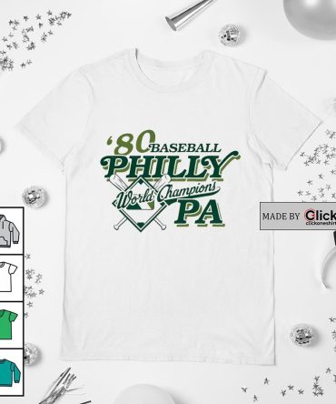 1980 Philly Baseball World Champions Pa Shirt