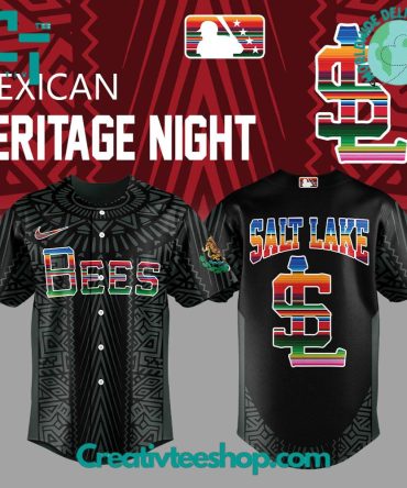 Salt Lake Bees Mexican Heritage Night Special Baseball Jersey