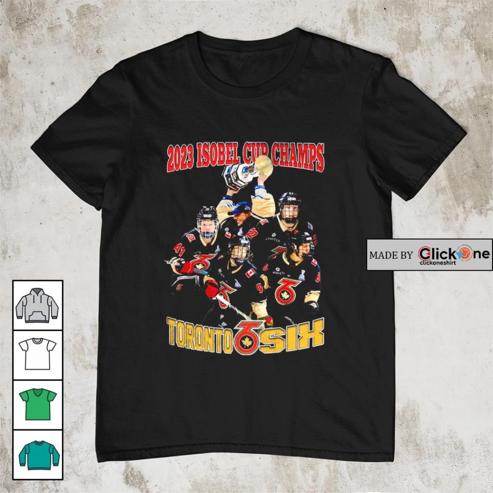 2023 Isobel Cup Champions Toronto Six Shirt
