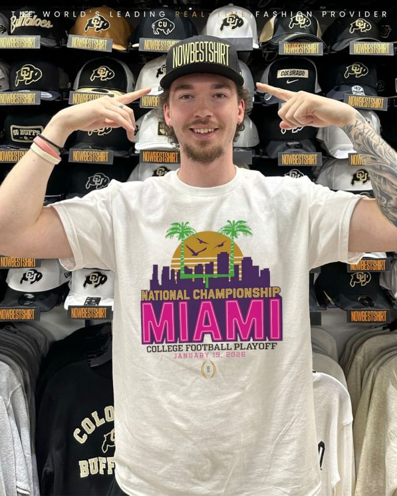 2025-26 College Football Playoff National Championship Miami Vintage Shirt