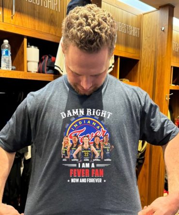 2025 Commissioner'S Cup Damn Right I Am Indiana Fever Fan Now And Forever Shirt