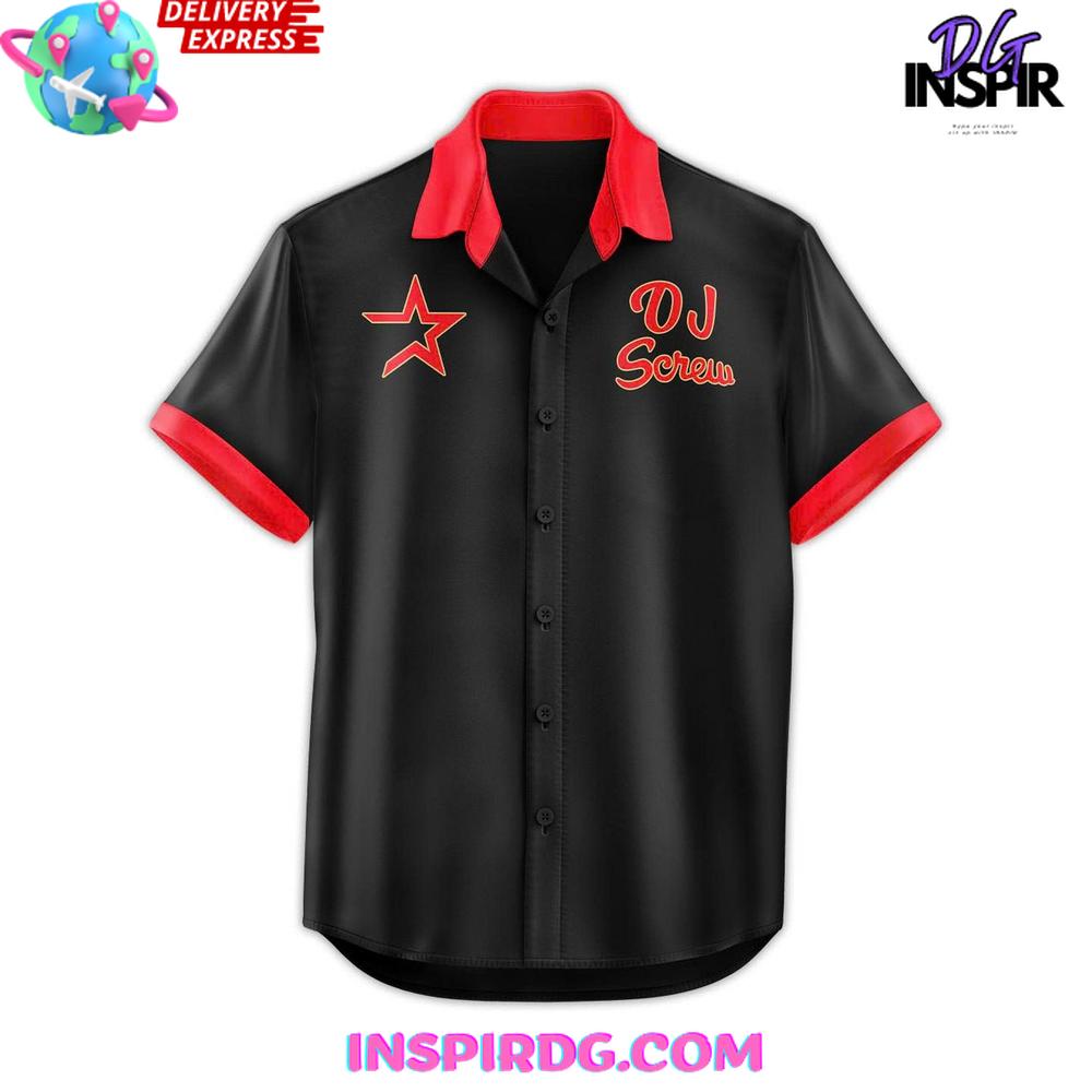 2025 Houston Astros Collab Dj Crew Limited Edition Hawaiian Shirt - Image 2