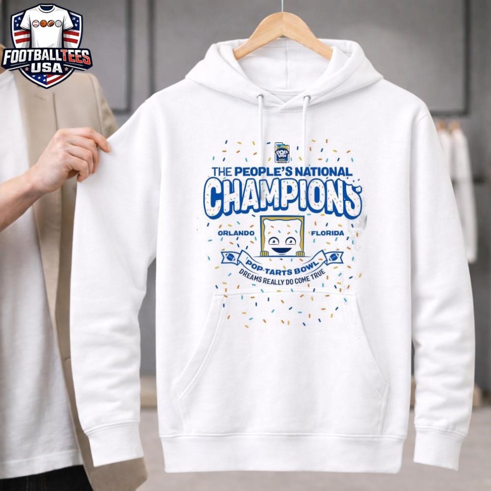 2025 Pop Tarts Sprinkle Champs Pop Tarts Bowl The People'S National Championship Dreams Really Do Come True Unisex Shirt - Image 2