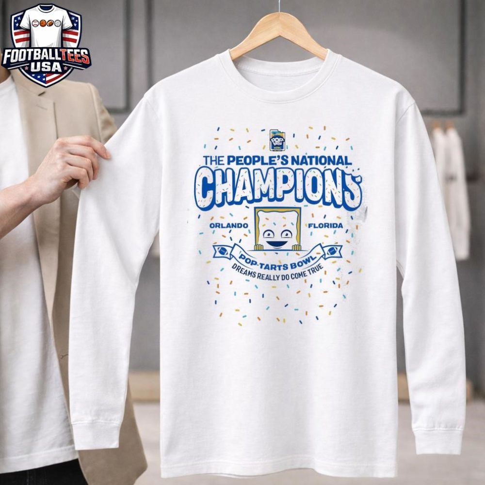 2025 Pop Tarts Sprinkle Champs Pop Tarts Bowl The People'S National Championship Dreams Really Do Come True Unisex Shirt - Image 3