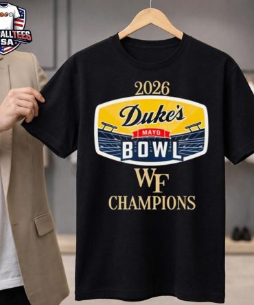 2026 Duke'S Mayo Bowl Champions Wake Forest Demon Deacons Logo Unisex Shirt