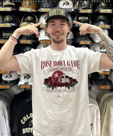 2026 Rose Bowl Game Alabama Crimson Tide Football Helmet Shirt