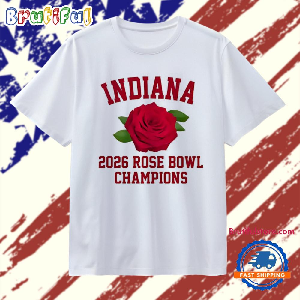 2026 Rose Bowl Champions Indiana Hoosiers T Shirt