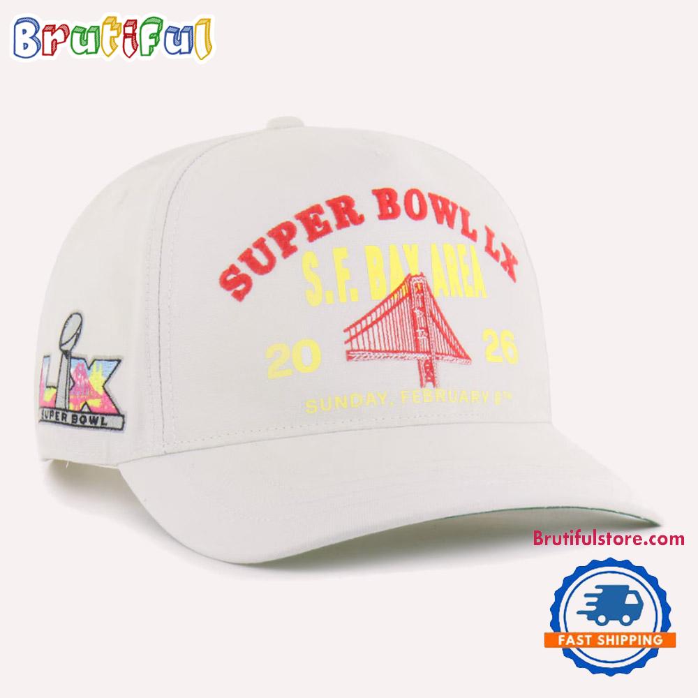 2026 Super Bowl Lx '47 Stone Event Bridge 3D Cap