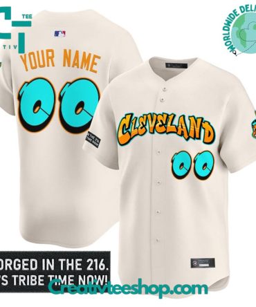 Cleveland Indians 'Graffiti 216 Ink Edition' Special Baseball Jersey