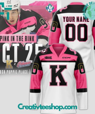 Kingston Frontenacs X Pink In The Rink Hockey Jersey