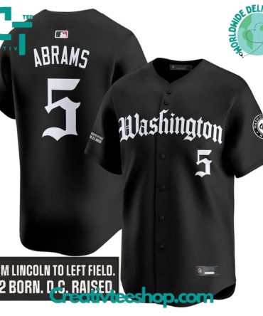 Washington Nationals 'Gothic Capitol Edition' Custom Baseball Jersey